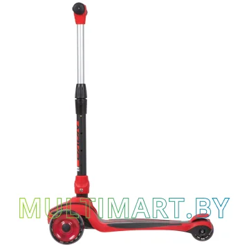 Самокат Novatrack RainBow Car Pro 120CP.RAINBOW.RD20 (красный, 2020) картинка 3